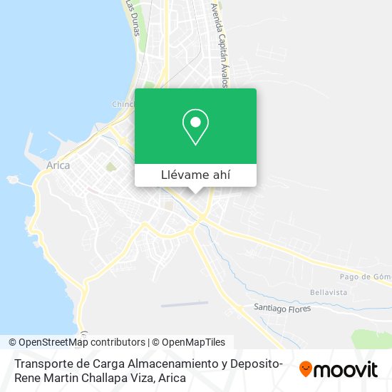Mapa de Transporte de Carga Almacenamiento y Deposito-Rene Martin Challapa Viza