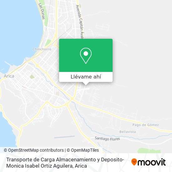 Mapa de Transporte de Carga Almacenamiento y Deposito-Monica Isabel Ortiz Aguilera