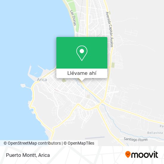 Mapa de Puerto Montt