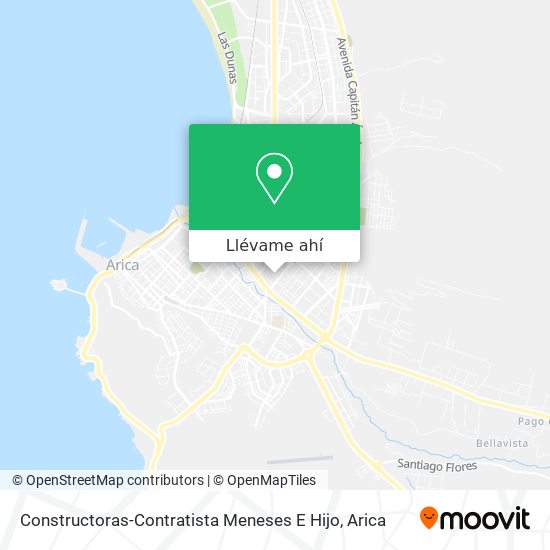 Mapa de Constructoras-Contratista Meneses E Hijo