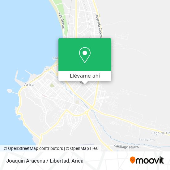 Mapa de Joaquin Aracena / Libertad