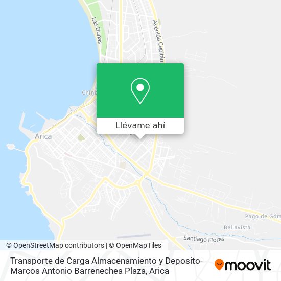 Mapa de Transporte de Carga Almacenamiento y Deposito-Marcos Antonio Barrenechea Plaza