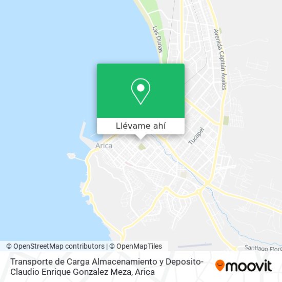 Mapa de Transporte de Carga Almacenamiento y Deposito-Claudio Enrique Gonzalez Meza