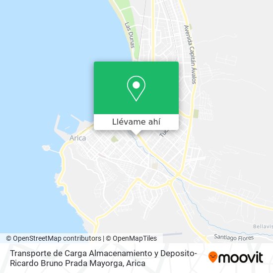 Mapa de Transporte de Carga Almacenamiento y Deposito-Ricardo Bruno Prada Mayorga