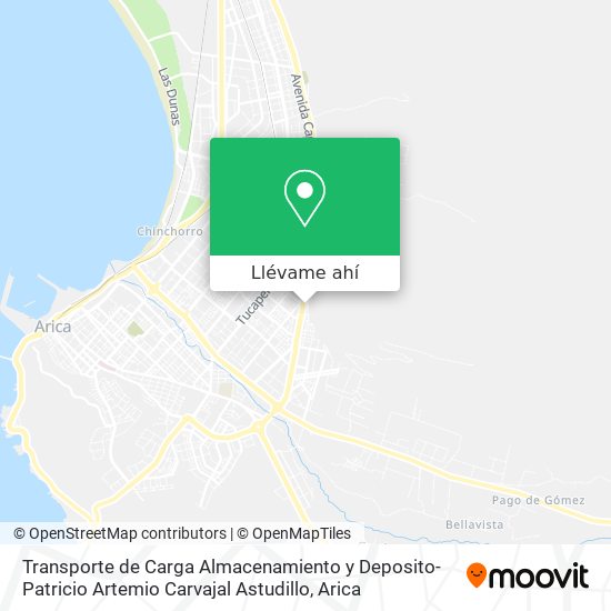 Mapa de Transporte de Carga Almacenamiento y Deposito-Patricio Artemio Carvajal Astudillo