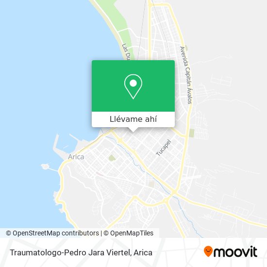 Mapa de Traumatologo-Pedro Jara Viertel