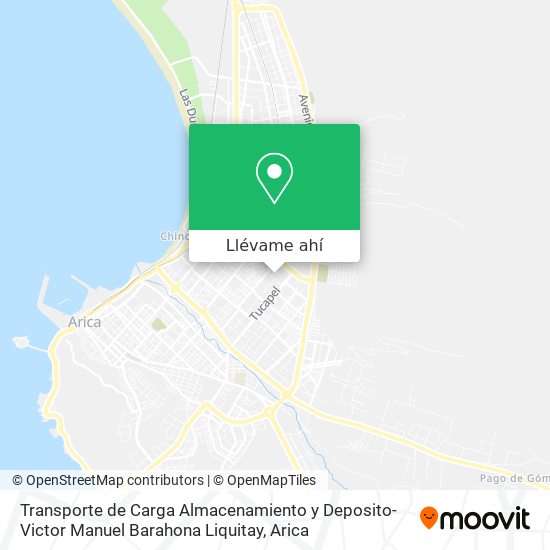 Mapa de Transporte de Carga Almacenamiento y Deposito-Victor Manuel Barahona Liquitay