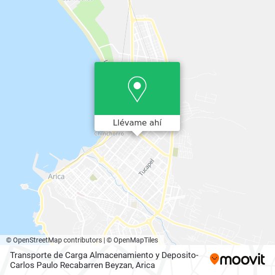 Mapa de Transporte de Carga Almacenamiento y Deposito-Carlos Paulo Recabarren Beyzan