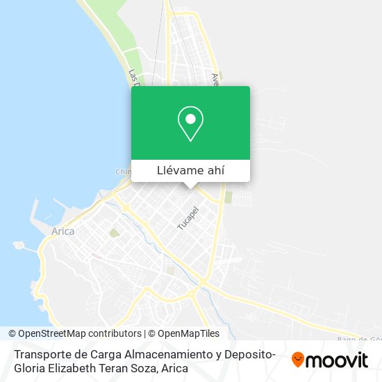 Mapa de Transporte de Carga Almacenamiento y Deposito-Gloria Elizabeth Teran Soza