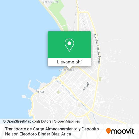 Mapa de Transporte de Carga Almacenamiento y Deposito-Nelson Eleodoro Binder Diaz