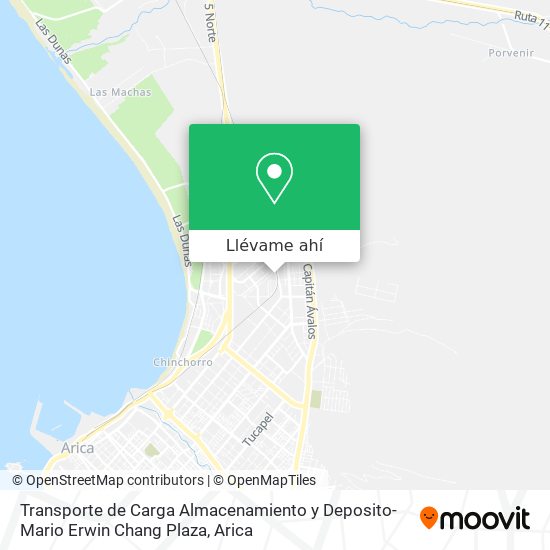 Mapa de Transporte de Carga Almacenamiento y Deposito-Mario Erwin Chang Plaza