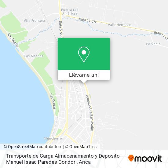 Mapa de Transporte de Carga Almacenamiento y Deposito-Manuel Isaac Paredes Condori