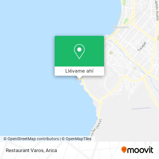 Mapa de Restaurant Varos