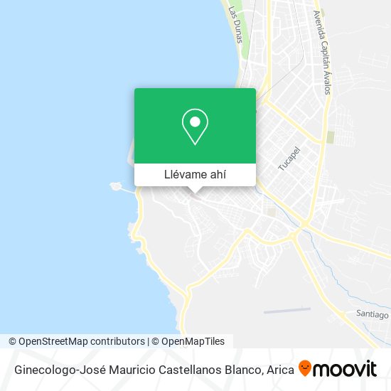 Mapa de Ginecologo-José Mauricio Castellanos Blanco