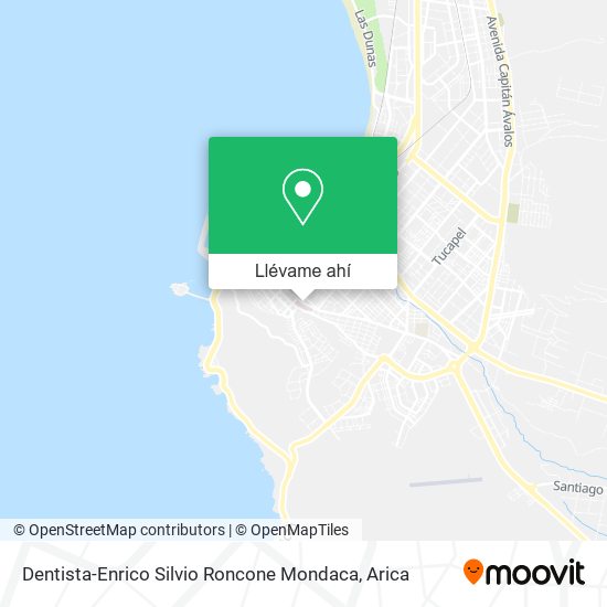 Mapa de Dentista-Enrico Silvio Roncone Mondaca