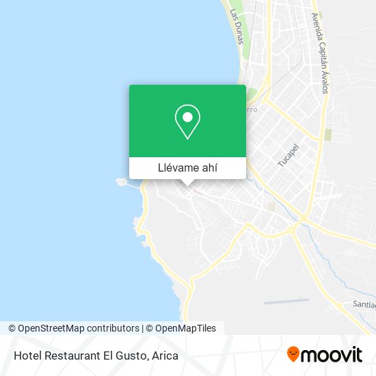 Mapa de Hotel Restaurant El Gusto