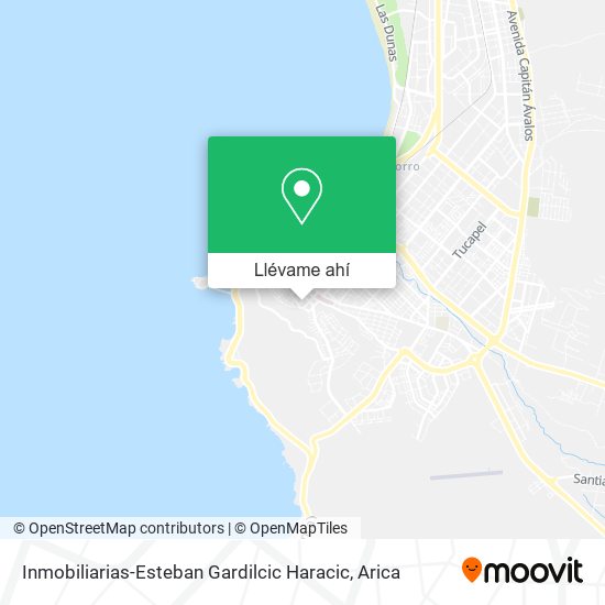 Mapa de Inmobiliarias-Esteban Gardilcic Haracic