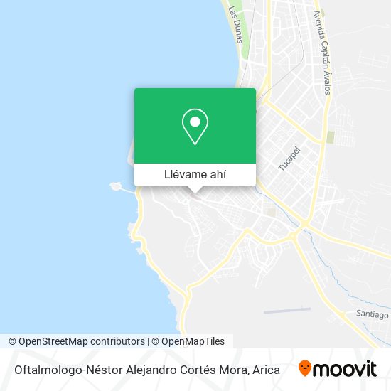 Mapa de Oftalmologo-Néstor Alejandro Cortés Mora