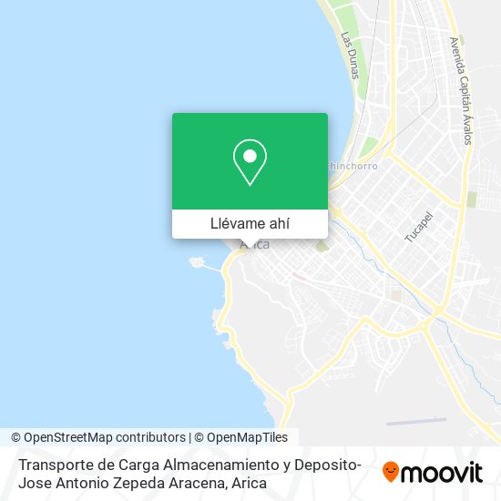 Mapa de Transporte de Carga Almacenamiento y Deposito-Jose Antonio Zepeda Aracena