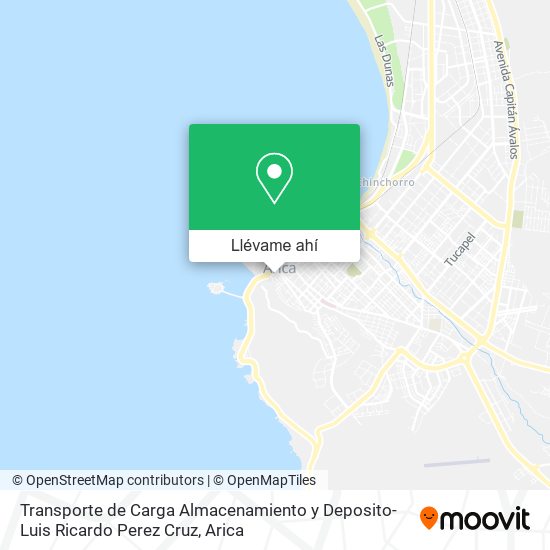 Mapa de Transporte de Carga Almacenamiento y Deposito-Luis Ricardo Perez Cruz