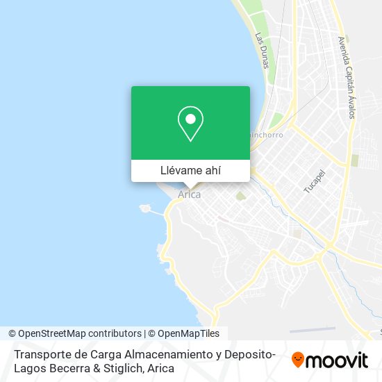 Mapa de Transporte de Carga Almacenamiento y Deposito-Lagos Becerra & Stiglich