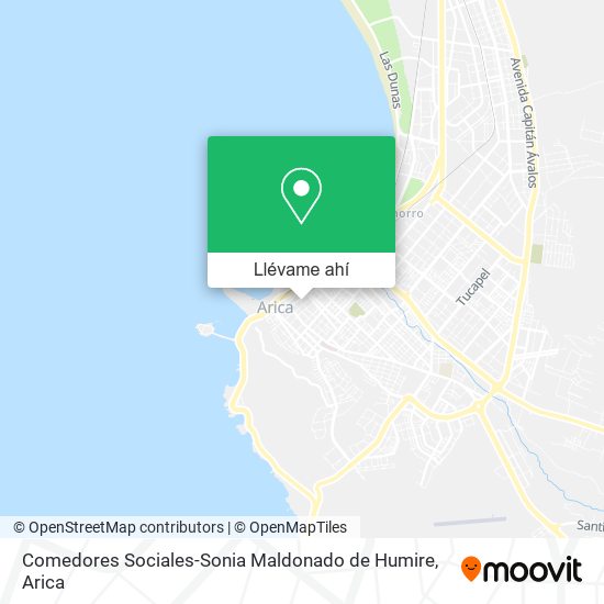 Mapa de Comedores Sociales-Sonia Maldonado de Humire