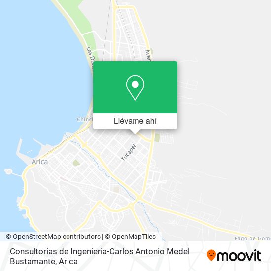 Mapa de Consultorias de Ingenieria-Carlos Antonio Medel Bustamante