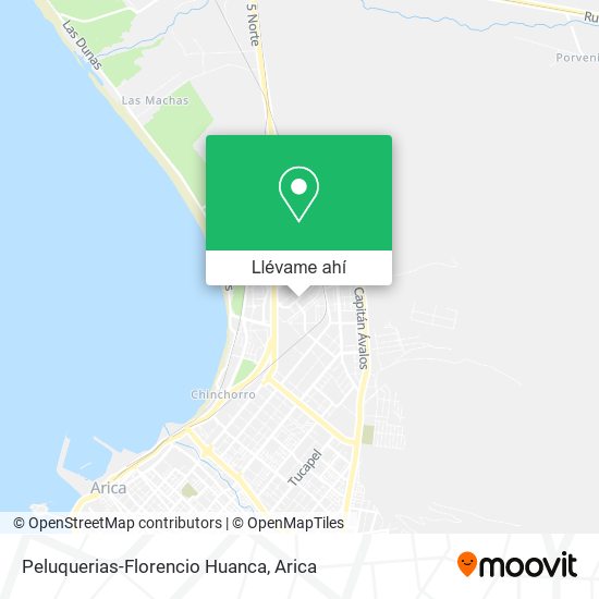 Mapa de Peluquerias-Florencio Huanca