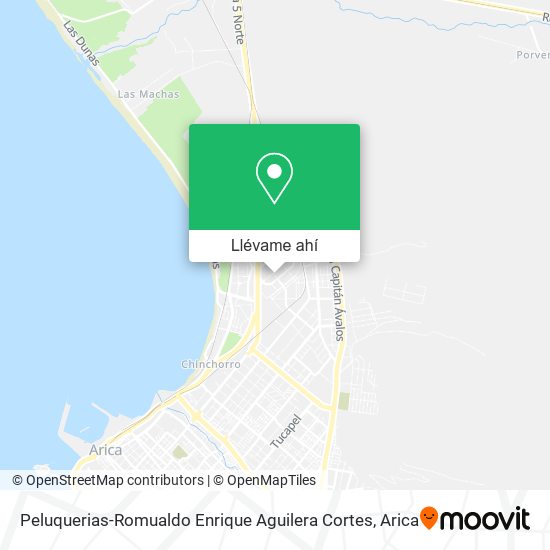 Mapa de Peluquerias-Romualdo Enrique Aguilera Cortes