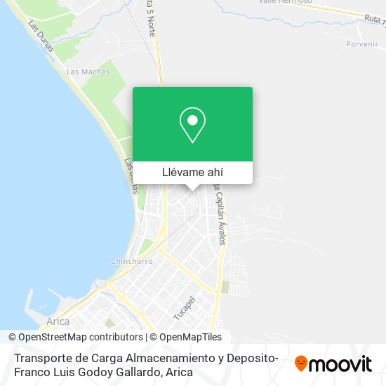 Mapa de Transporte de Carga Almacenamiento y Deposito-Franco Luis Godoy Gallardo