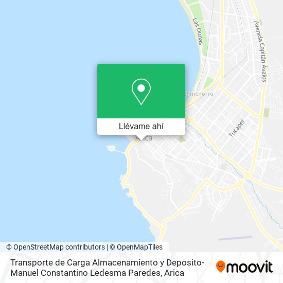 Mapa de Transporte de Carga Almacenamiento y Deposito-Manuel Constantino Ledesma Paredes