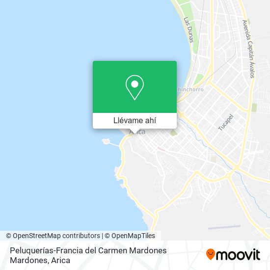 Mapa de Peluquerías-Francia del Carmen Mardones Mardones