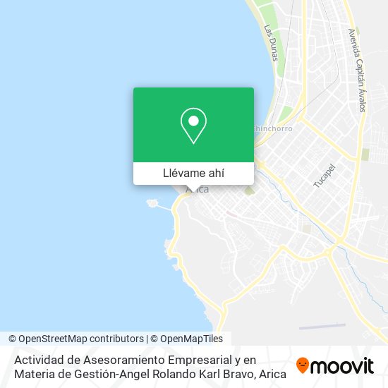 Mapa de Actividad de Asesoramiento Empresarial y en Materia de Gestión-Angel Rolando Karl Bravo