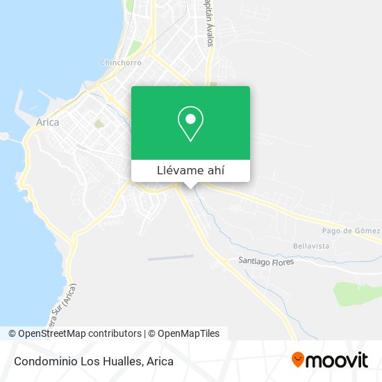 Mapa de Condominio Los Hualles