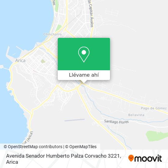 Mapa de Avenida Senador Humberto Palza Corvacho 3221