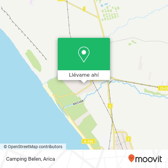 Mapa de Camping Belen