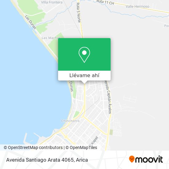 Mapa de Avenida Santiago Arata 4065