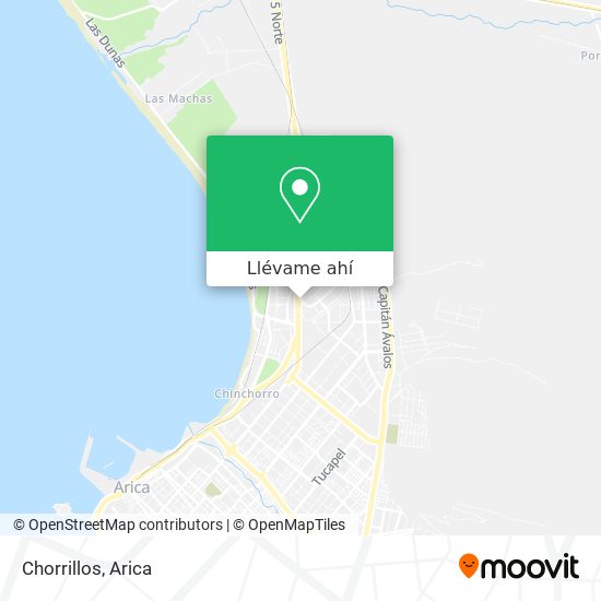 Mapa de Chorrillos