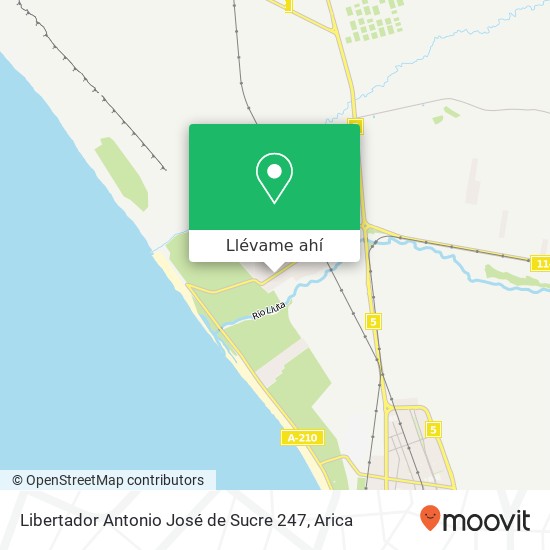 Mapa de Libertador Antonio José de Sucre 247