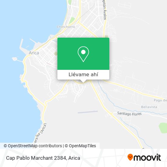 Mapa de Cap Pablo Marchant 2384