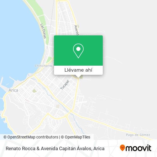 Mapa de Renato Rocca & Avenida Capitán Ávalos