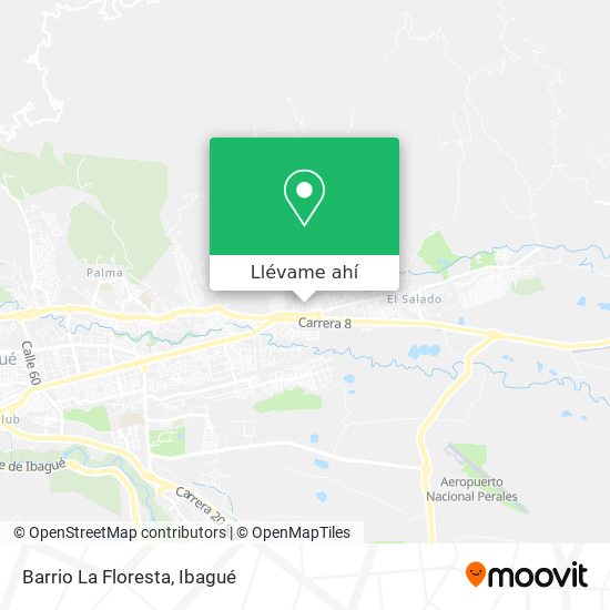 Mapa de Barrio La Floresta