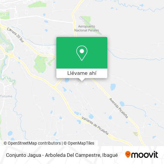 Mapa de Conjunto Jagua - Arboleda Del Campestre
