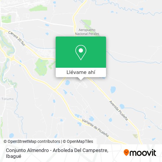Mapa de Conjunto Almendro - Arboleda Del Campestre