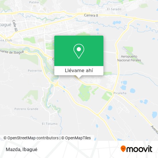 Mapa de Mazda