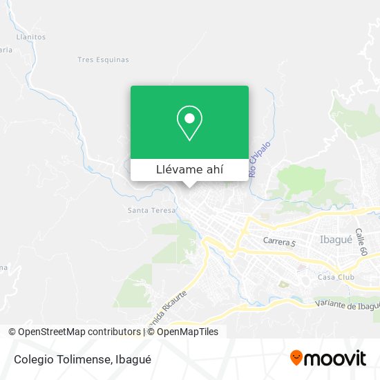 Mapa de Colegio Tolimense