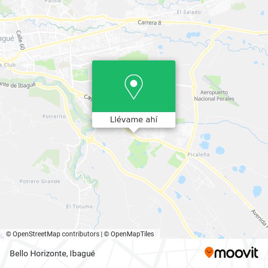 Mapa de Bello Horizonte