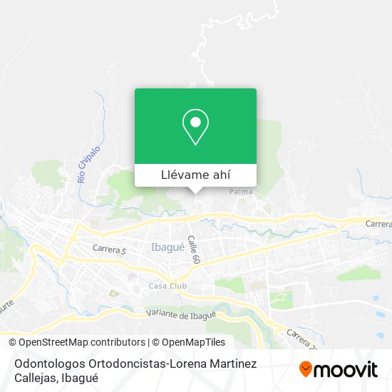 Mapa de Odontologos Ortodoncistas-Lorena Martinez Callejas