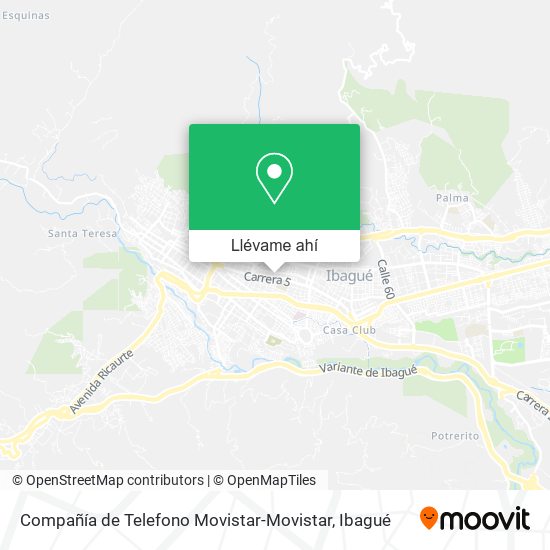 Mapa de Compañía de Telefono Movistar-Movistar