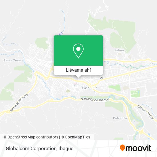 Mapa de Globalcom Corporation